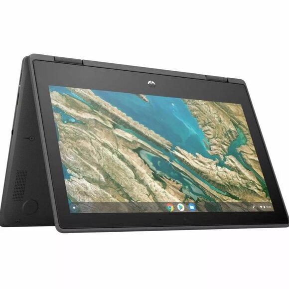 HP Chromebook x360 11 G3 EE 11.6" Touchscreen Laptop N4020 32GB eMMC Chrome OS B - Picture 1 of 6